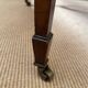 Regency oval mahogany side table, second half of the 19th century, good condition