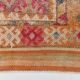 Pink & Orange Long Vintage Turkish Runner Rug, 87x395Cm