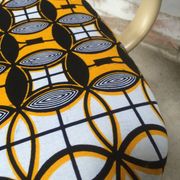 Vintage ethnic strafor tubular chair revisited with wax