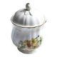 Ceramic sugar bowl Gien daisies antique
