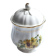 Ceramic sugar bowl Gien daisies antique