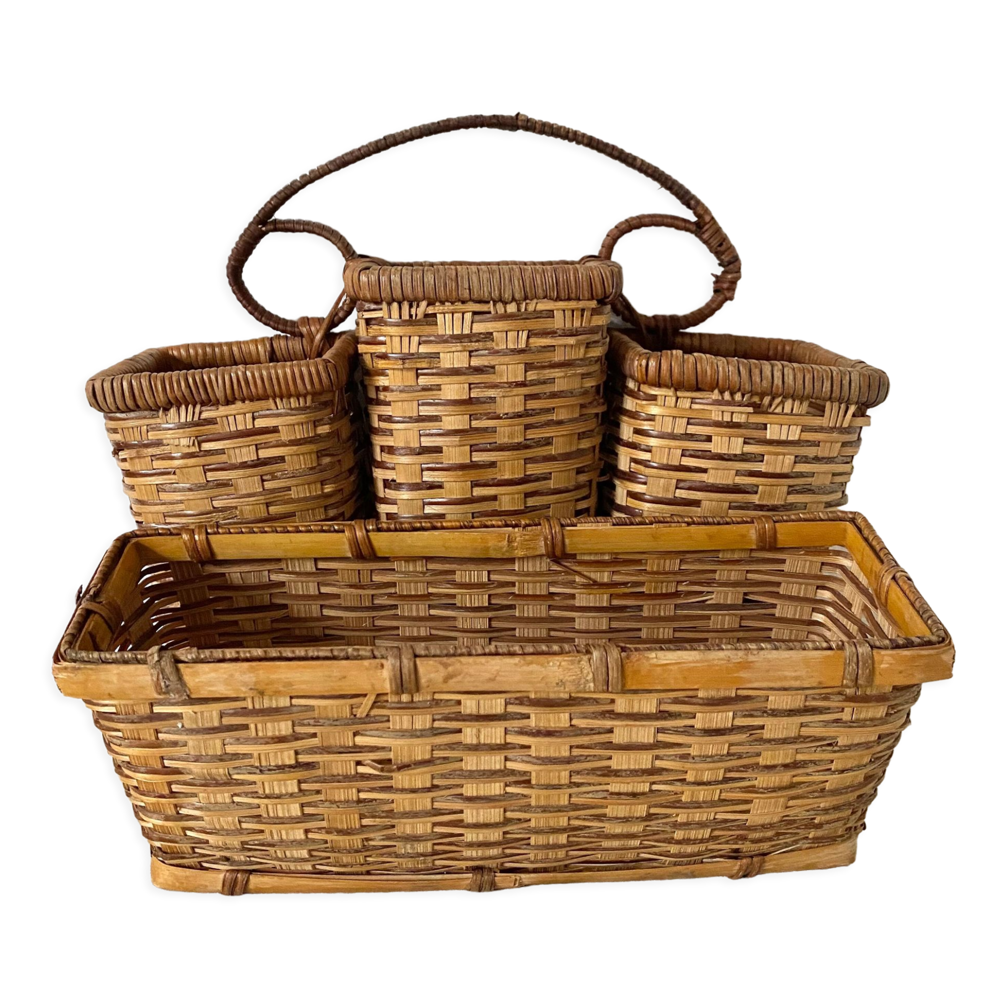 Mail rack vintage pencil holder