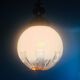 Large Mid-Century Murano Glass Pendant / Ceiling Lamp from Mazzega, Italy, 1970s