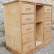 Superbe petit buffet / meuble de métier 10 tiroirs