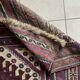 Old Afghan wool rug 270x186cm