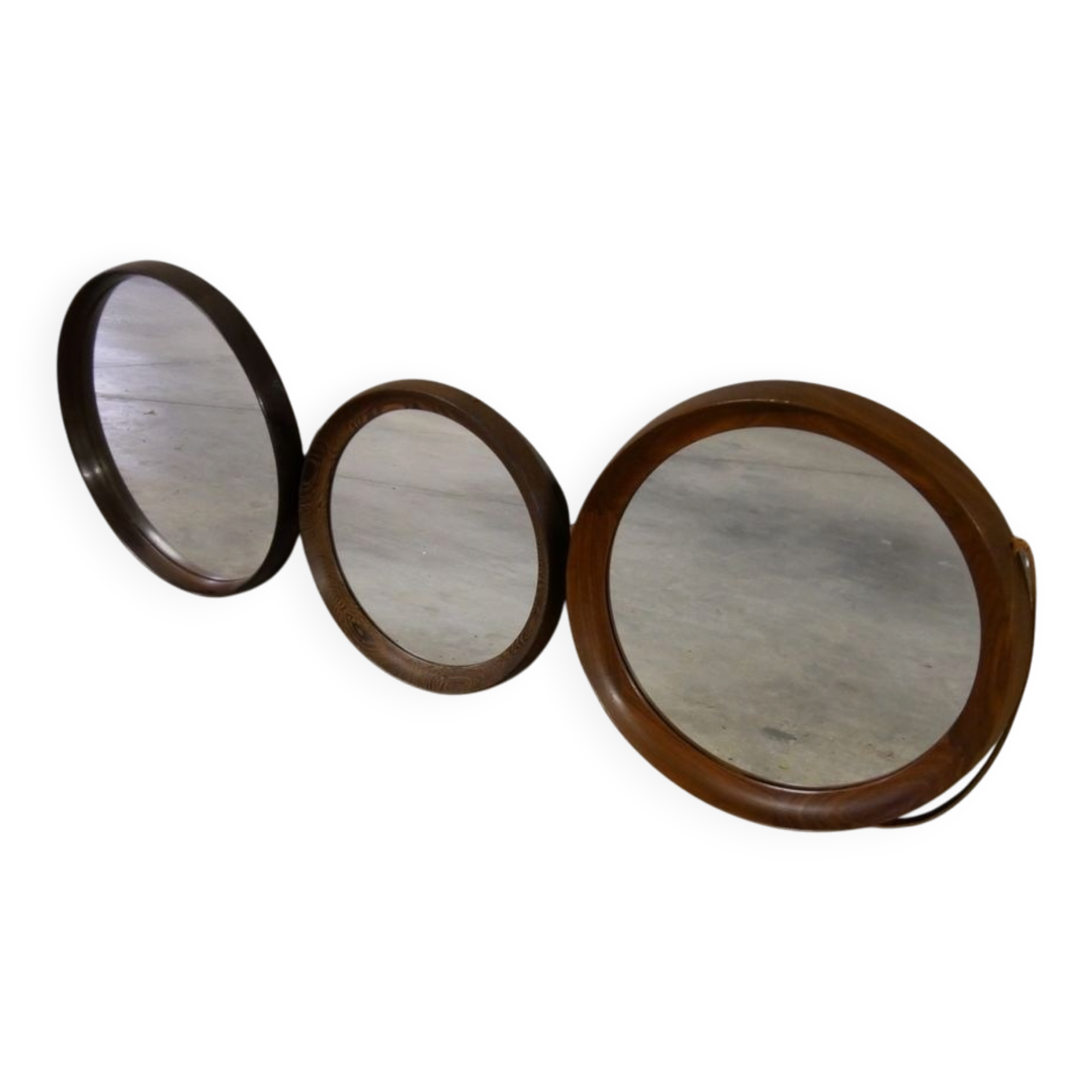 Scandinavian teak mirrors - Vintage 1960s