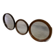Scandinavian teak mirrors - Vintage 1960s