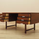 Rosewood desk, Danish design, 1970s, manufacturer: Eigil Petersens Møbelfab