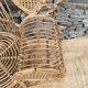 Fauteuil Emmanuel en rotin et osier naturel