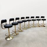 Swedish vintage design bar stools Borje Johanson