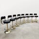 Swedish vintage design bar stools Borje Johanson