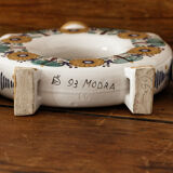 Set of 3 Slovak ceramic soliflores