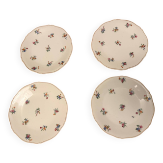 Legrand Limoges porcelain dessert plates