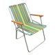 Chaise pliante de camping vintage année 70