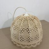 Vintage lace pendant lamp