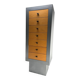 Settimanale Chest of Drawers attributed to Matteo Thun for Bieffeplast, 1985