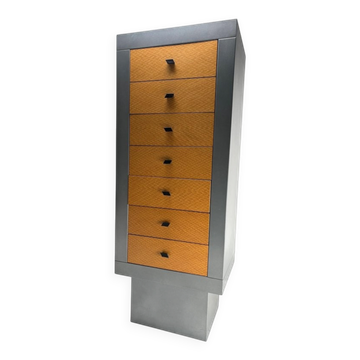 Settimanale Chest of Drawers attributed to Matteo Thun for Bieffeplast, 1985