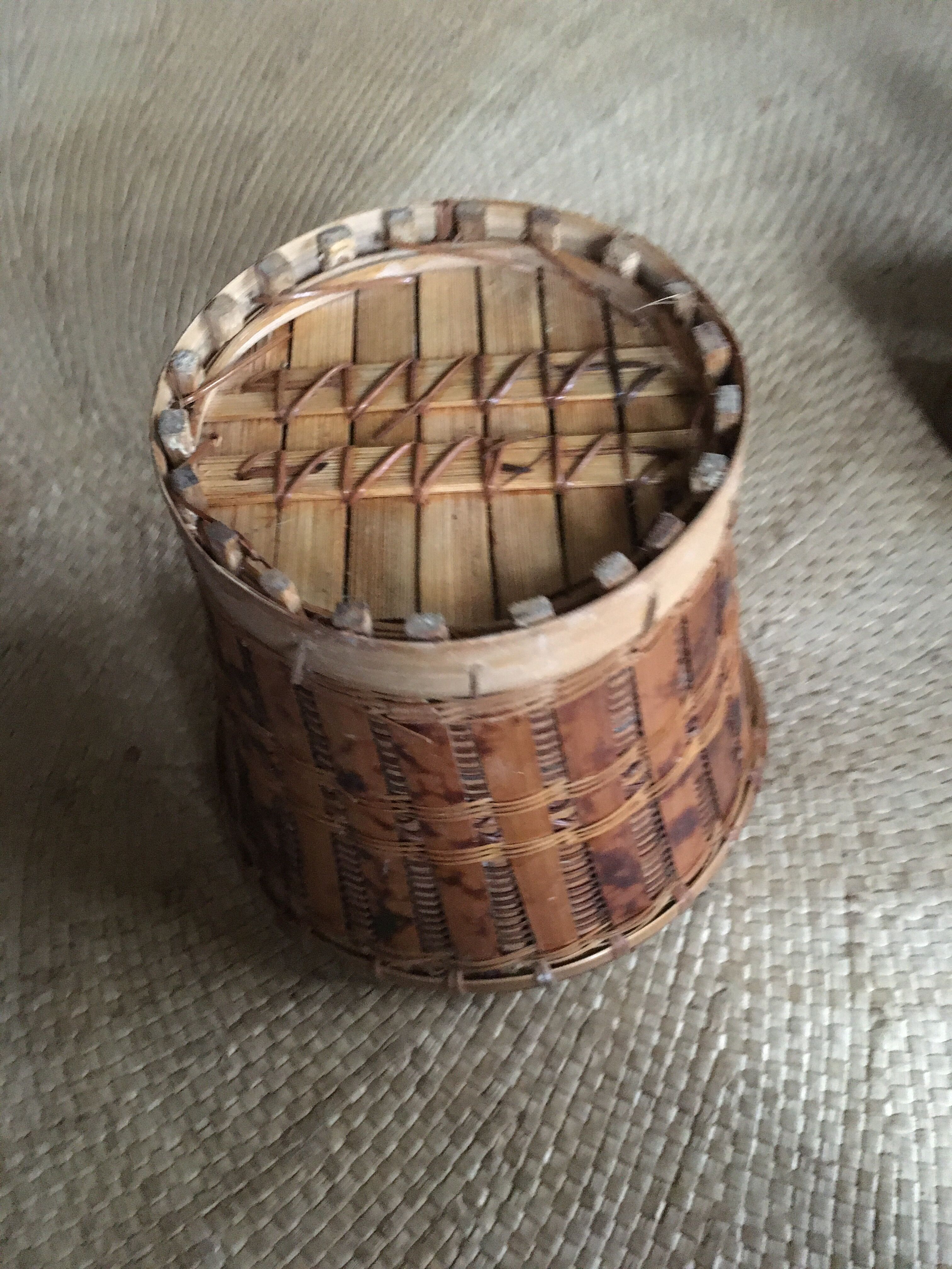 Bamboo pot cover