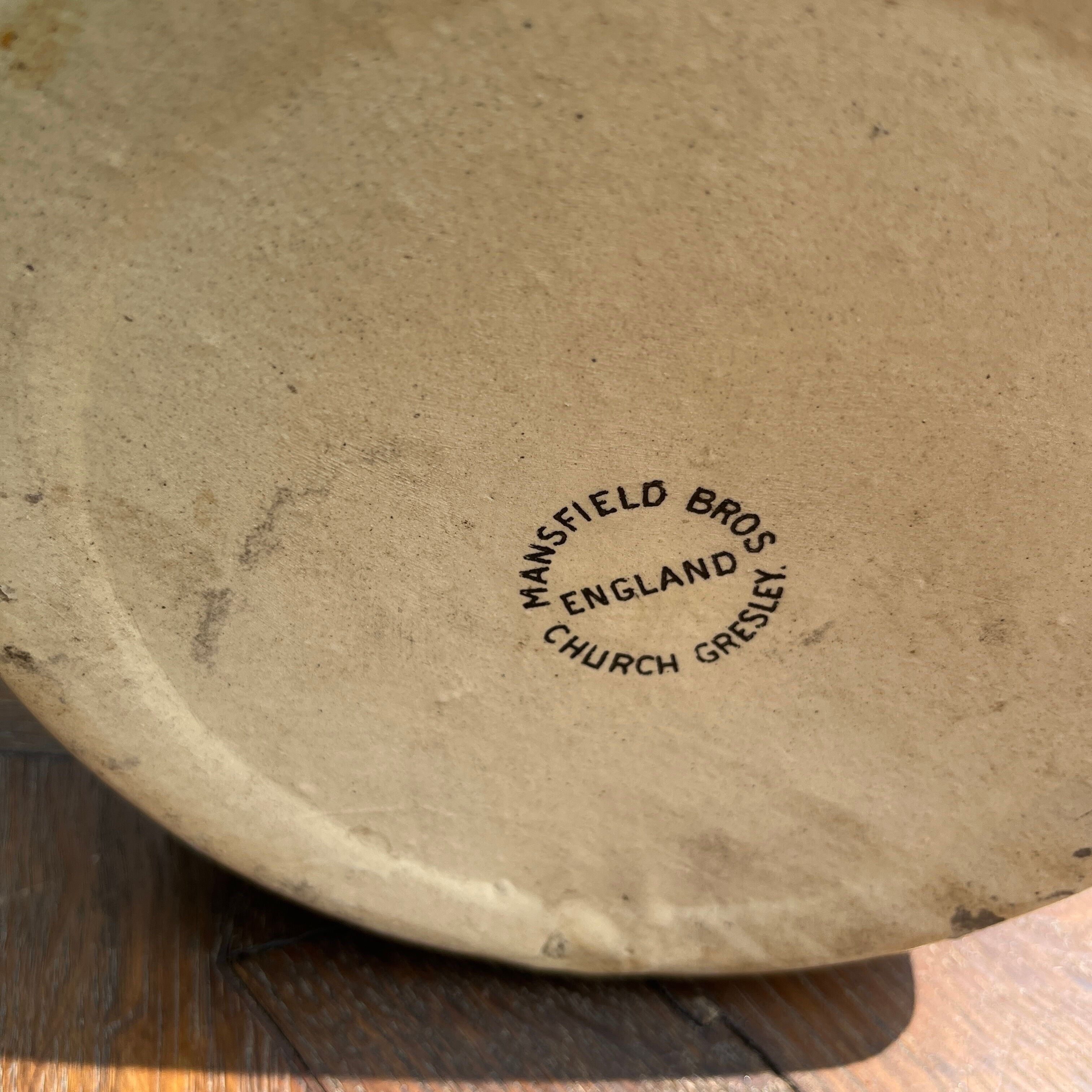 Set of 3 beige ceramics