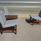 Modular bench and coffee table signed