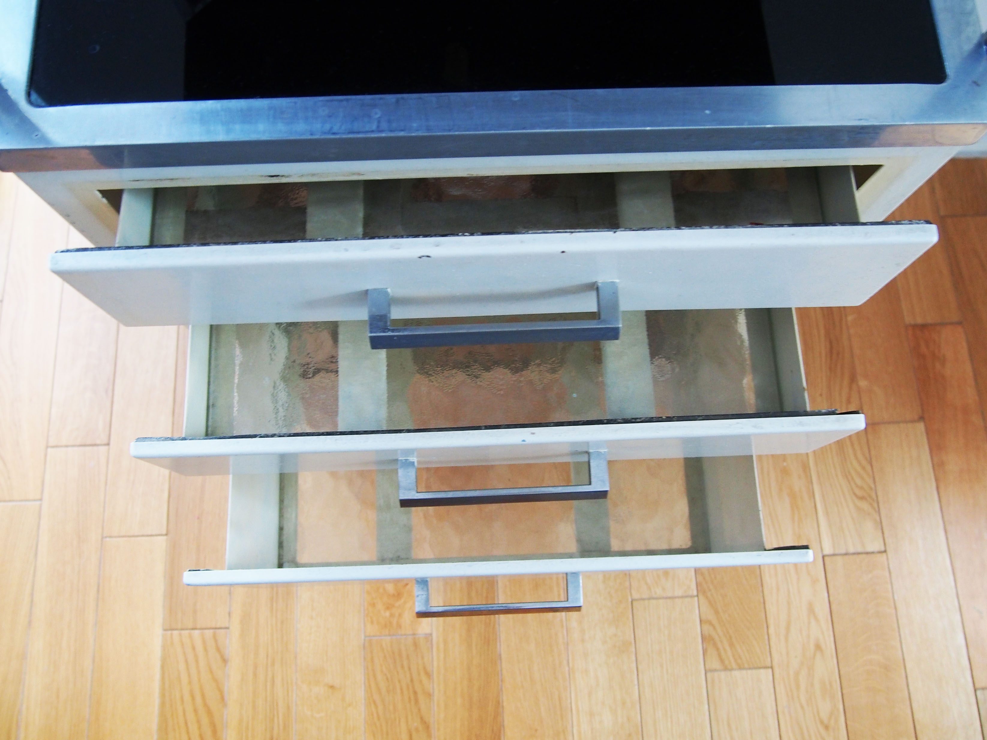 Dentist in drawers furniture