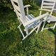 Paire de fauteuils vintage jardin Dejou