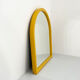 Mirror model 4720 yellow by Anna Castelli Ferrieri for Kartell 1980s 65x65cm