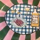 Large artisanal oval plate