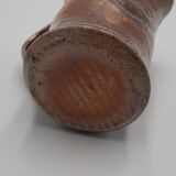 Glazed stoneware pitcher