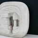 Arsène Galisson stone lamp 1960s
