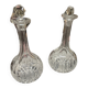 Paire de carafe en cristal