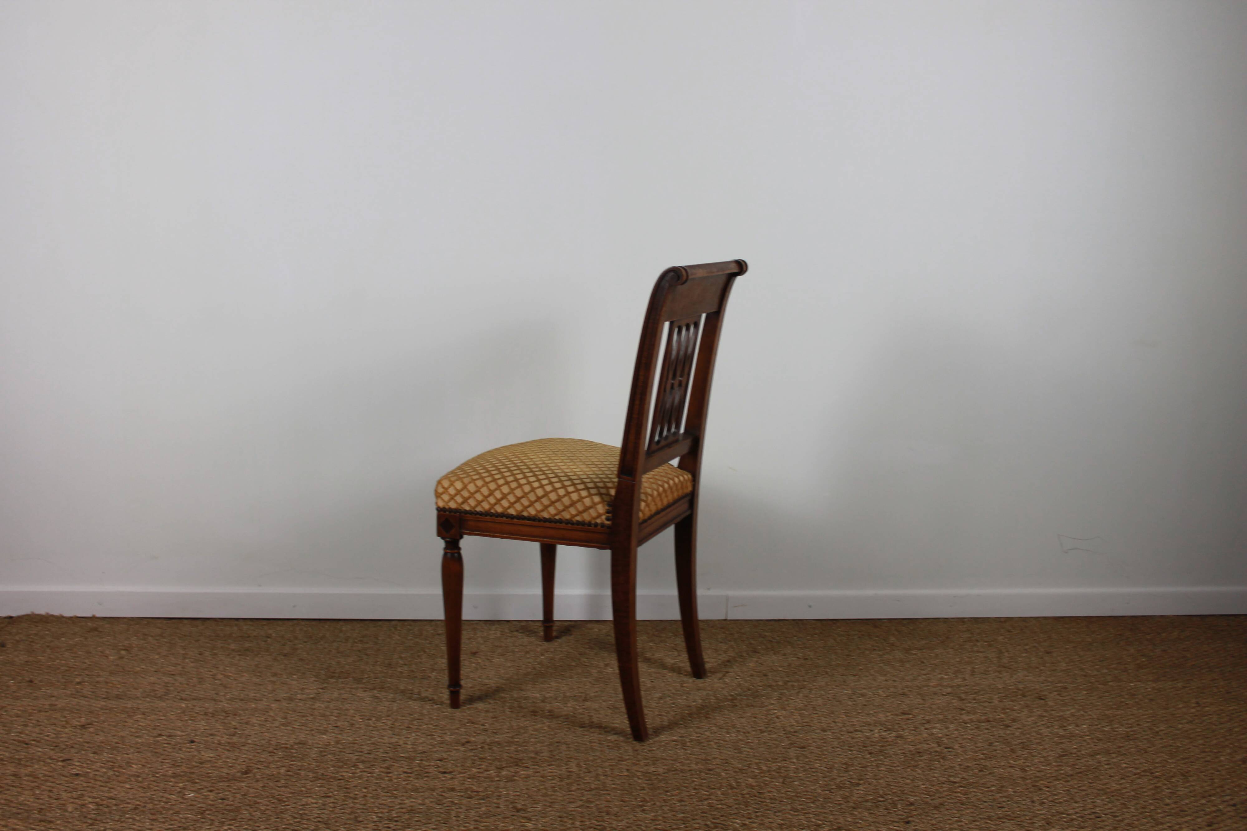 Directoire style chairs