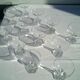 12 crystal champagne glasses
