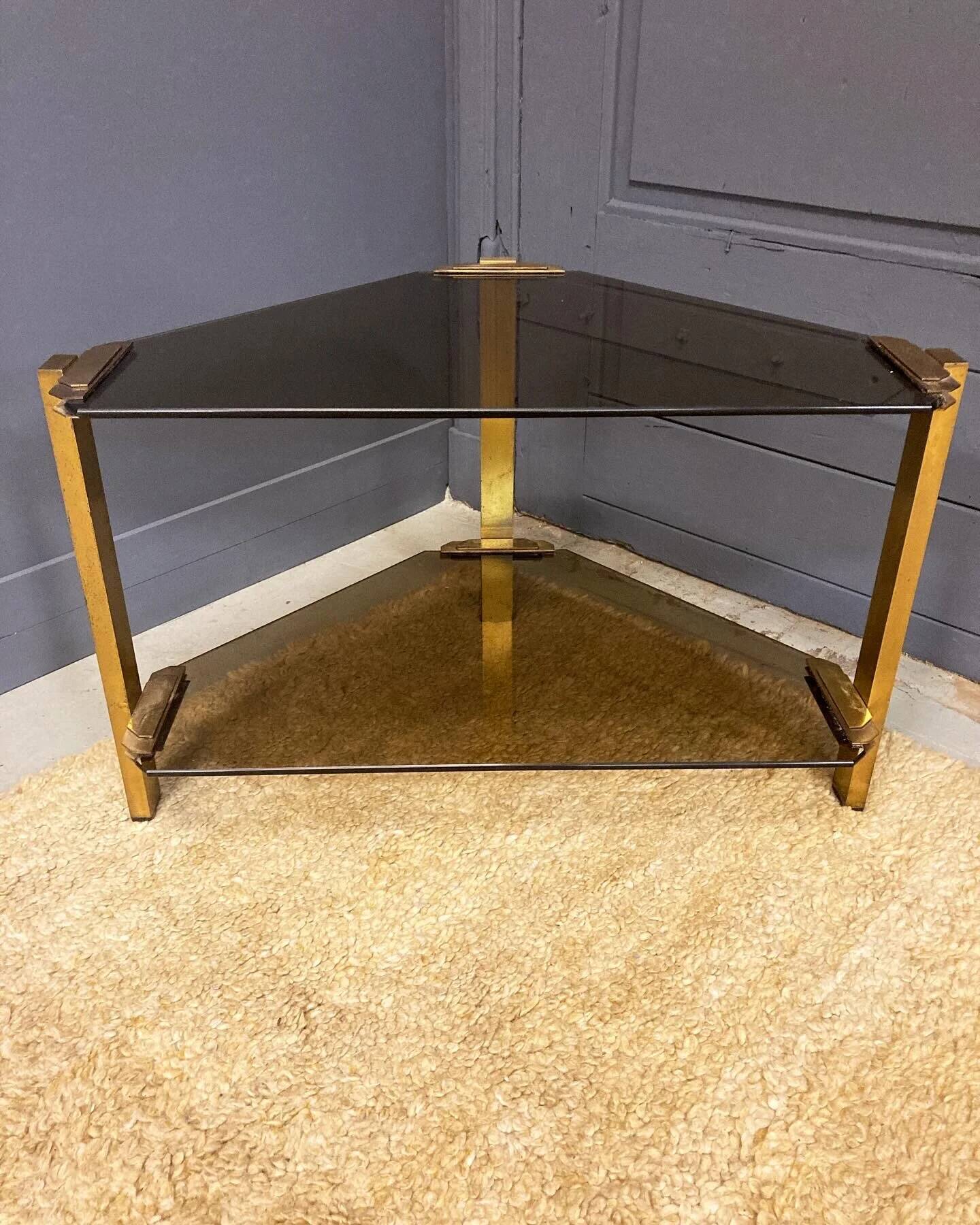 Vintage Hollywood Regency side table