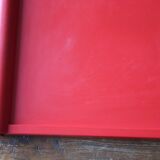 Folding tray Guzzini red – design Luigi Massoni – Italy, 1970s