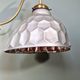 Mercurised glass wall light, Helioray, 1930