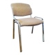 Chaise de bureau en tissu et alu