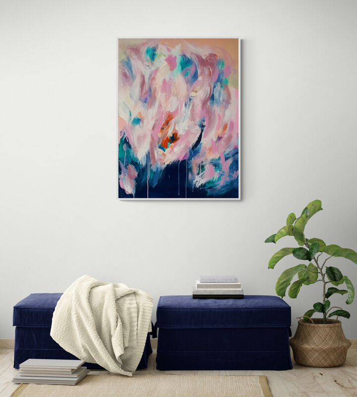 Spring Fire - Acrylic on canvas 60x80cm