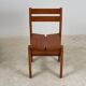 2 chaises maison Regain pour les arcs 1970
