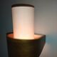 Paire d'appliques scandinave années 60 bois tissus