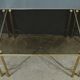 Tripartite Glass Coffee Table, Maison Baguès style – 1950