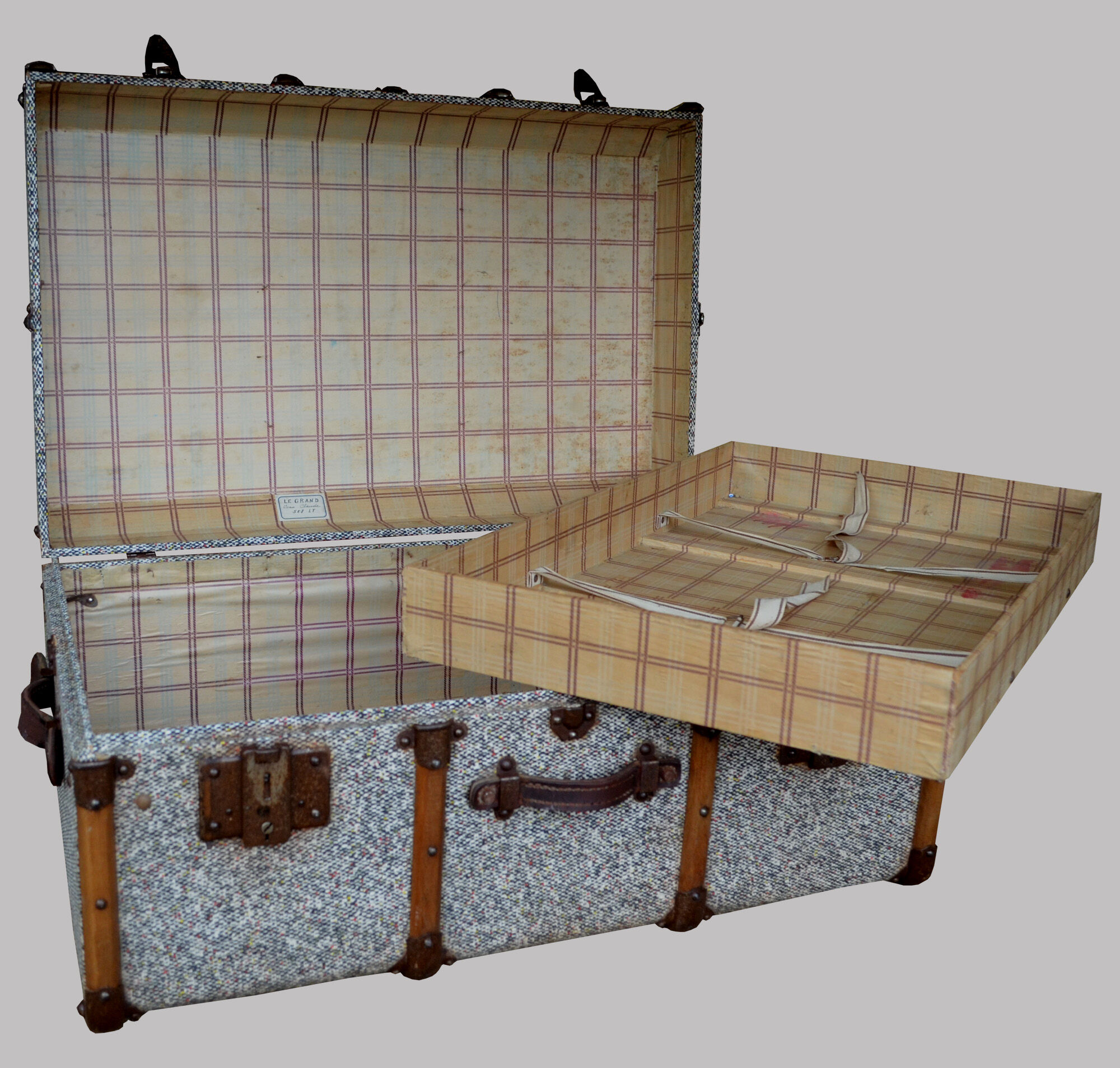 Vintage travel trunk