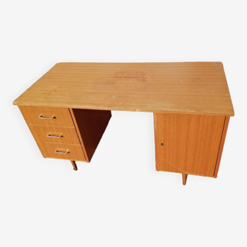 Bureau scandinave vintage en teck