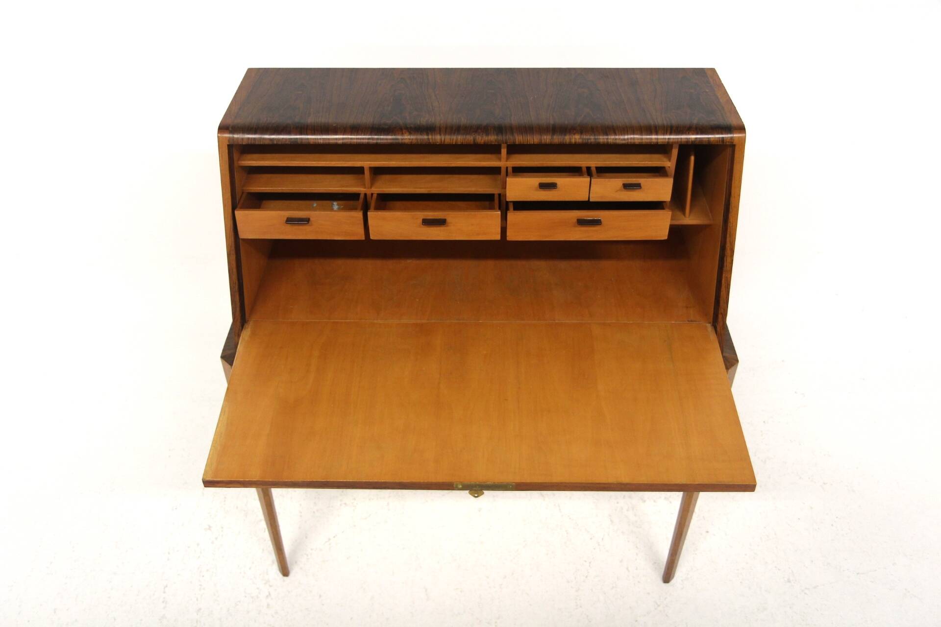 Scandinavian secretary in rosewood, Sweden, 1950