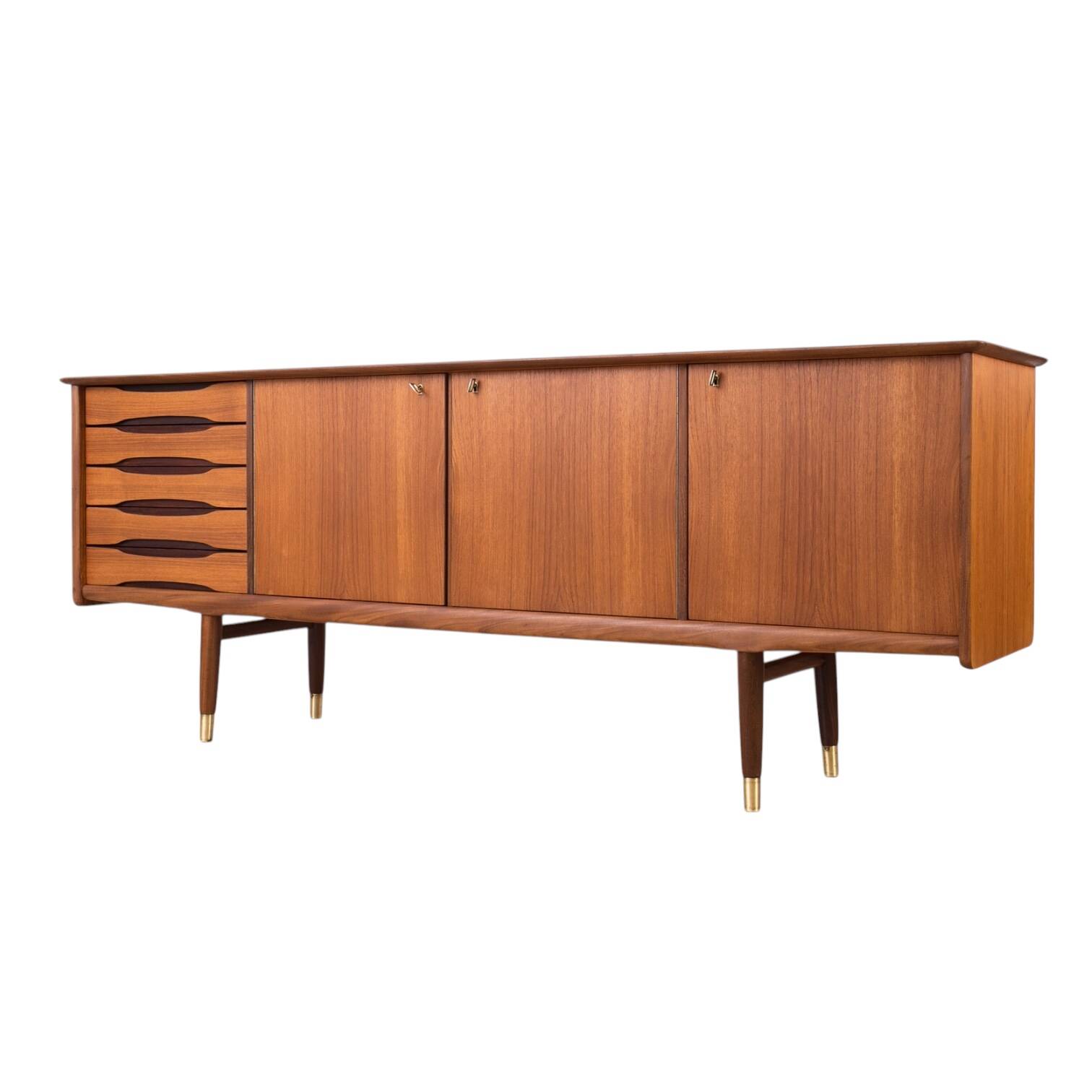 Teak Sideboard by Brødrene Sörheim, Norway, 1960s