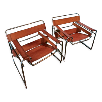 Paire de fauteuils Wassily