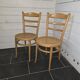 Paire de chaises de bistrot Baumann