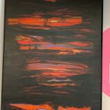 Oil on canvas, Christian Marie Moreau, 1980
