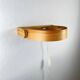 Translandia wall lamp in pine, Denmark, 1960-70