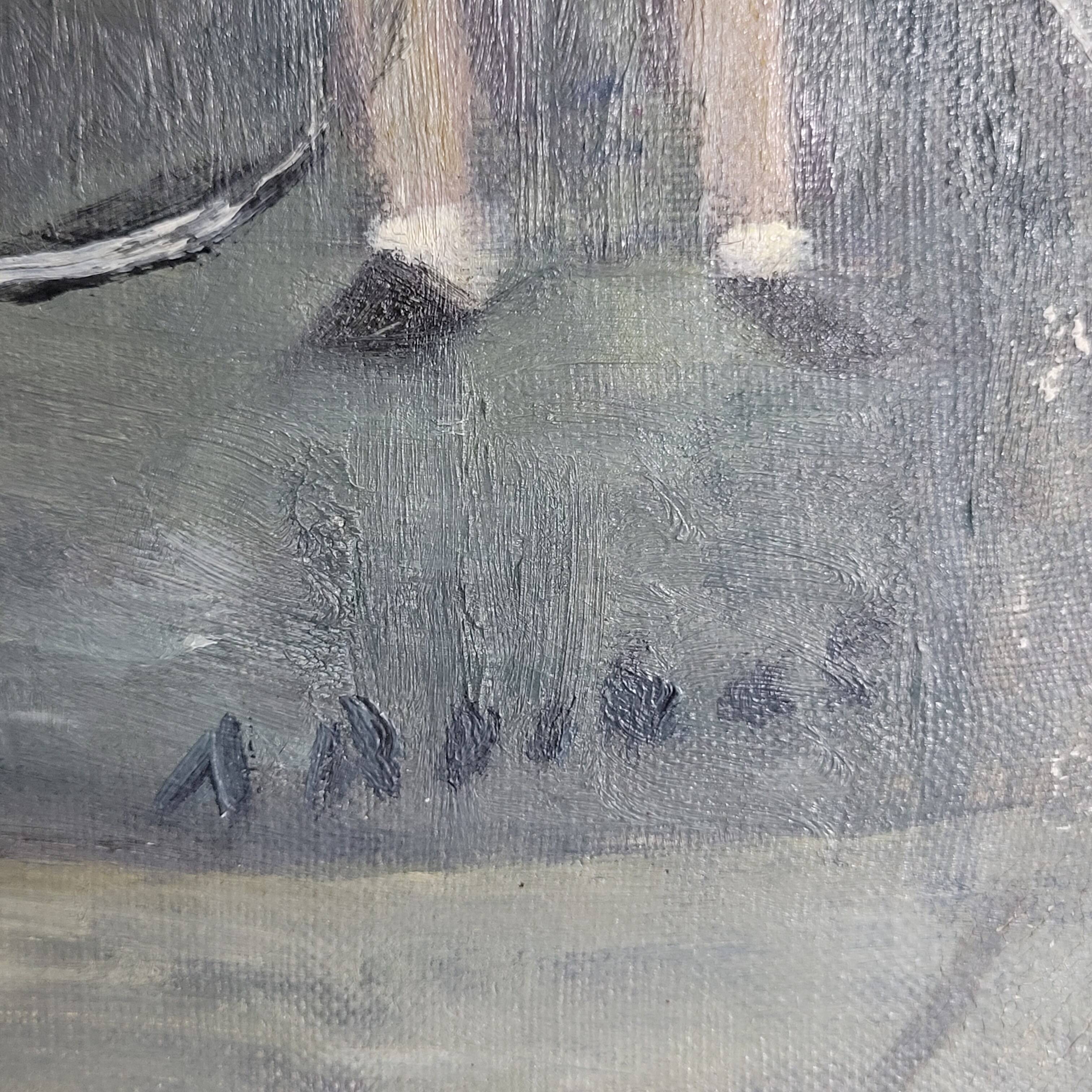 Alexandre Rochat oil on canvas